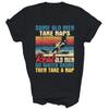 Some Old Men Take Naps Grandpa Water Ski Waterskiing Unisex Shirt Gift