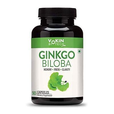 Гинкго Билоба (90 кап, 500 мг), Ginkgo Biloba,  Vokin Biotech