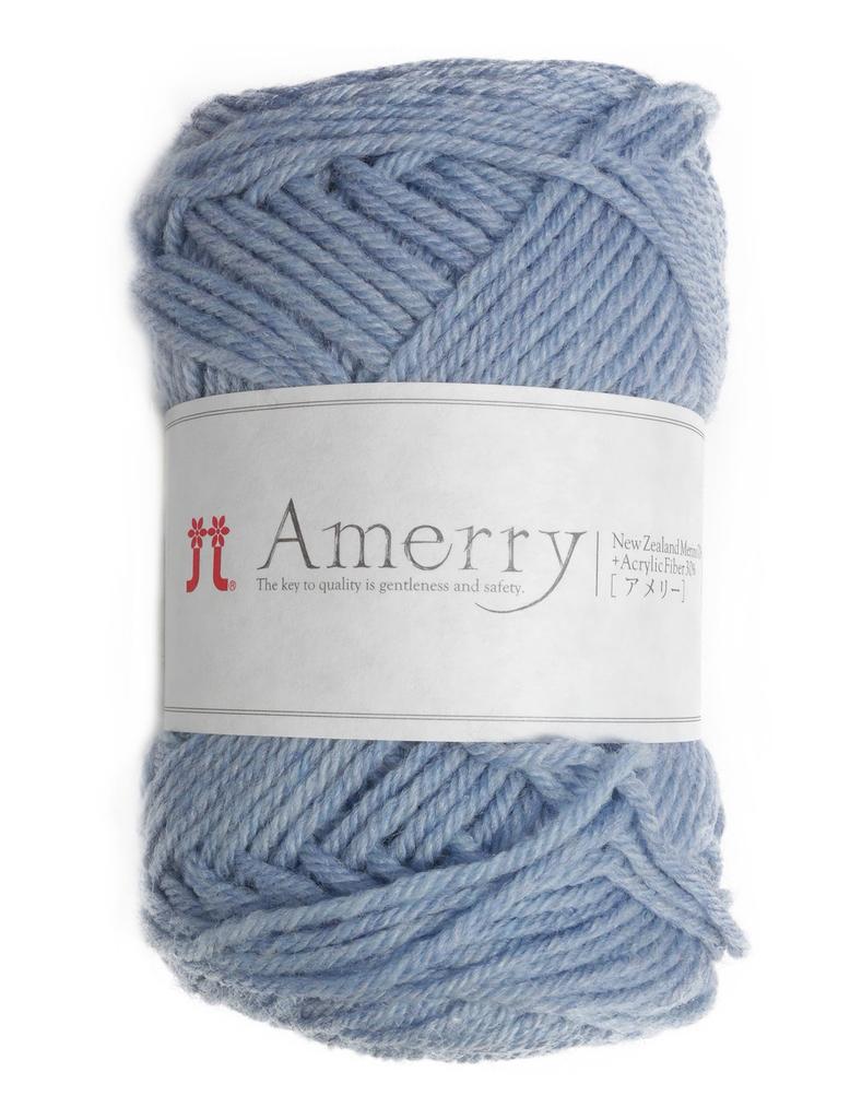 Hamanaka Amelie Worsted 29 40г Набор из 5 шт. Артикул 2261 Пряжа, Вес, Цвет. (Светло-синий), (приблизительно. 110 м), шары, Нет.