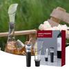 Wine Pourer And Stopper Liquor Bottle Pourer Vacuum Wine Stopper Bottle Sealer For Improved Flavor Bar Bartender Accessories
