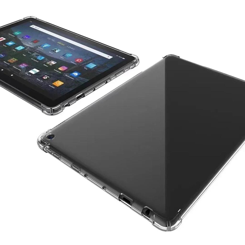 Чехол для планшета Kindle Fire HD 8 2022 12th HD8 Plus, прозрачный силиконовый чехол из ТПУ для Fire HD 8 2020 2017 2018