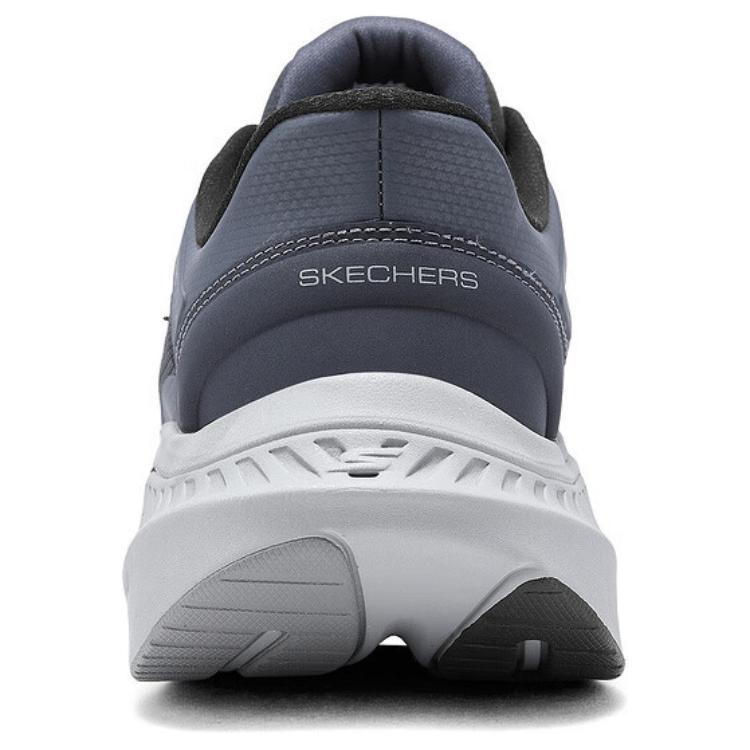 Skechers Go Walk Удобные Универсальные Низкие Повседневные Кроссовки Мужские Темно-Серые 216351-BKCC