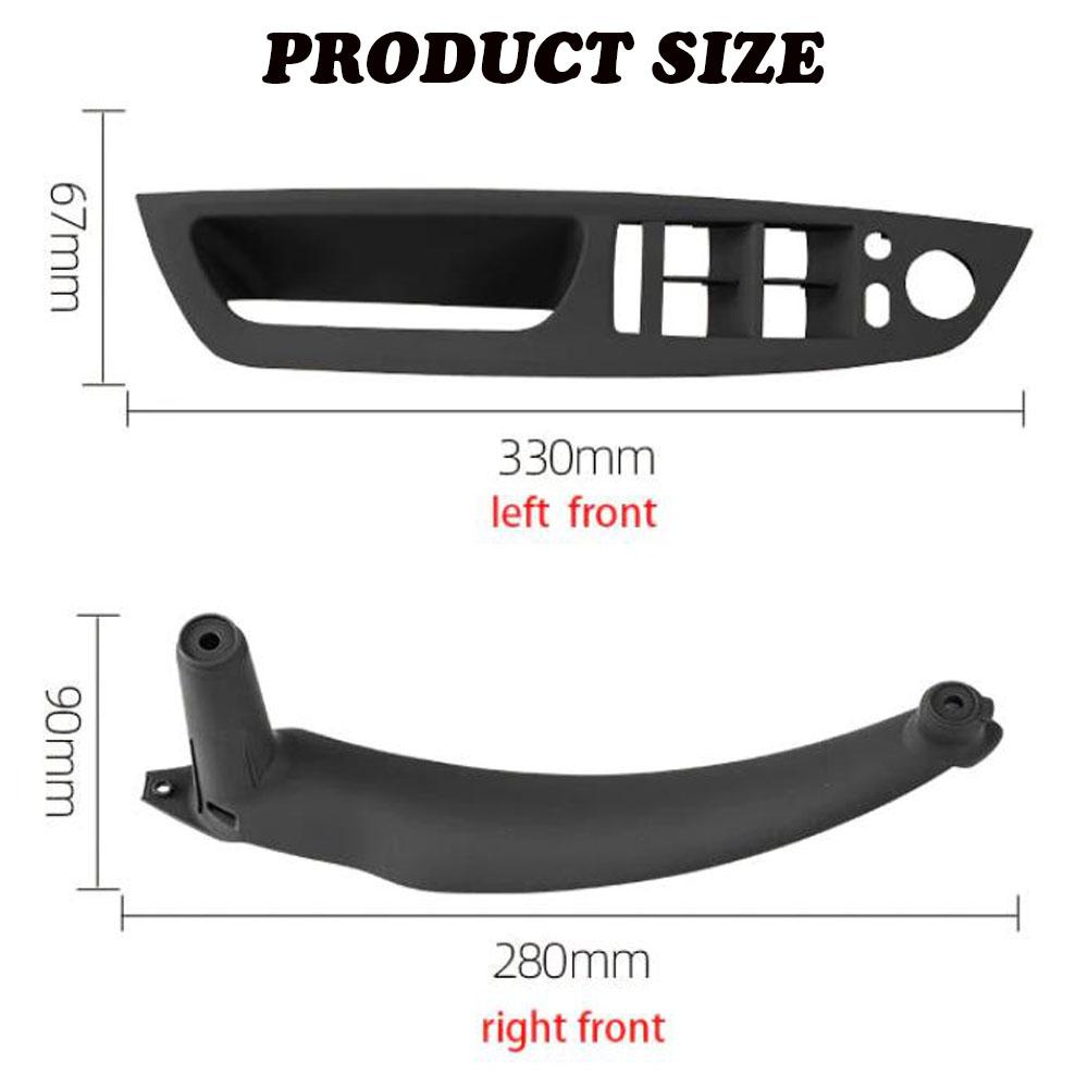 Внутренняя дверная ручка автомобиля, внутренняя панель, накладка, ручка, замена подлокотника для BMW E70 E71 E72 X5