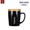 TOMIC Ceramic Mug with Lid