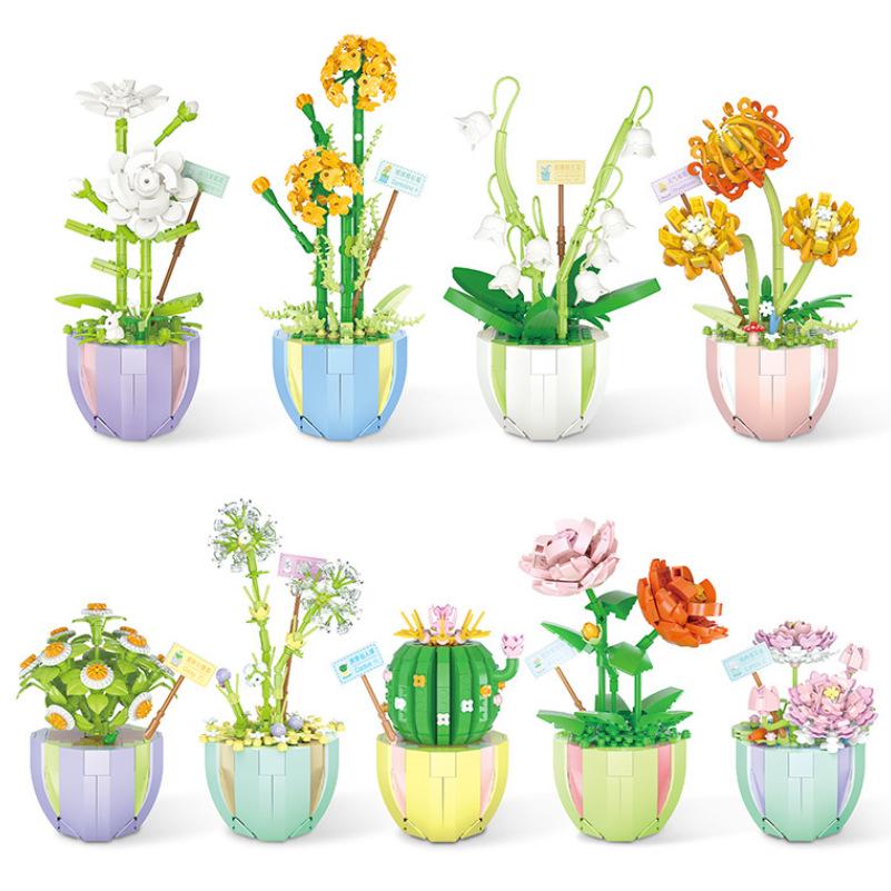 Мини-конструктор «Музыкальная шкатулка «Колесо обозрения» — подарок на День святого Валентина для мальчиков и девочек