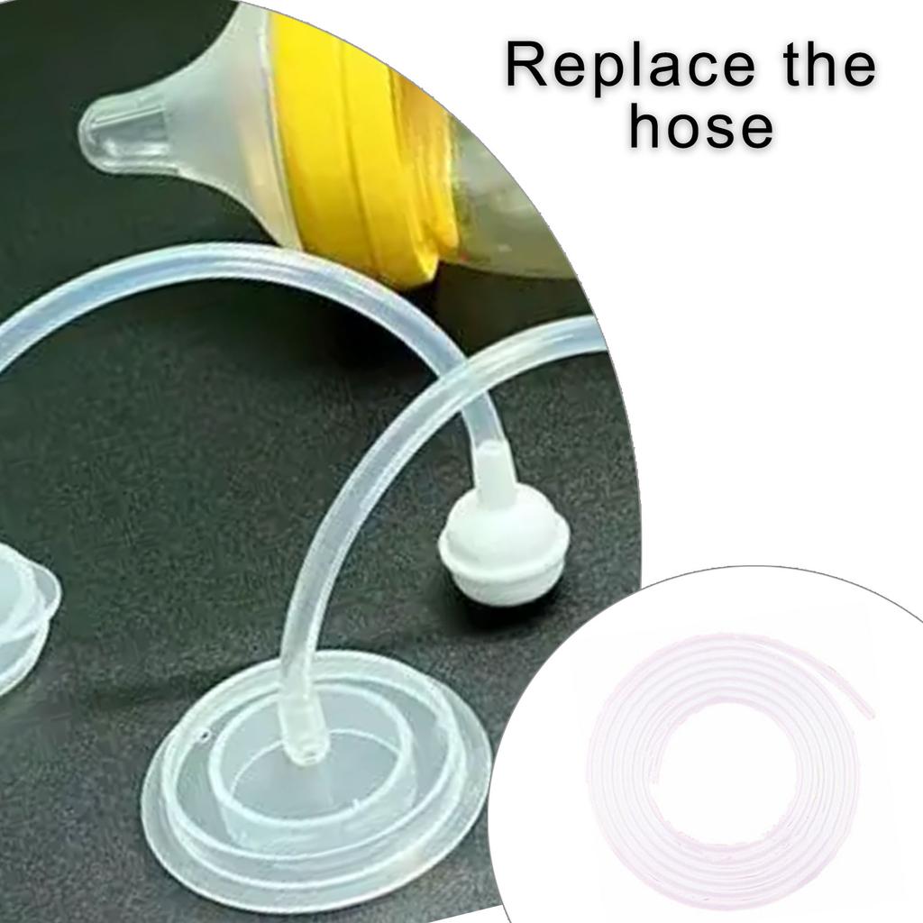 Universal Silicone Straw Tube for Baby Milk Feeding Bottles Easily Cut To Fit Most Bottles Food Grade Silicone Hose