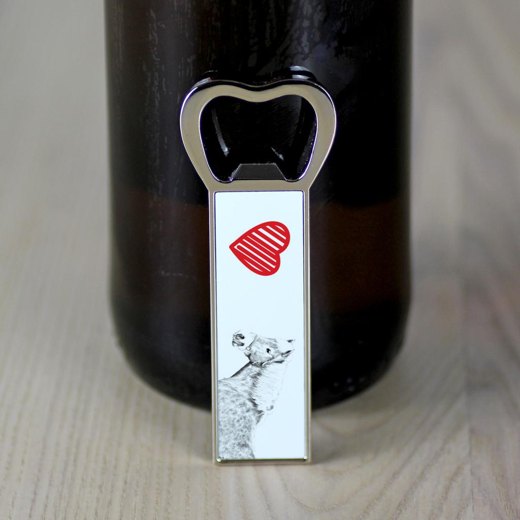 Haflinger Fohlen - Otwieracz Do Butelek Z Koniem, Personalizowany Otwieracz Na Lodówkę, Wyjątkowy Upominek Dla Mężczyzny Marki Art-Dog