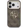 Guess Case 4G Big 4G Classic Logo Big Strap Metal Buttons For Iphone 17 Pro