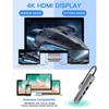 Док-станция 6 в 1 Type C, 4K 30 Гц HDMI-концентратор, разветвитель USB C Type C на HDMI USB 3.0 2.0 TF/SD PD, концентратор для быстрой зарядки, аксессуары для ноутбуков