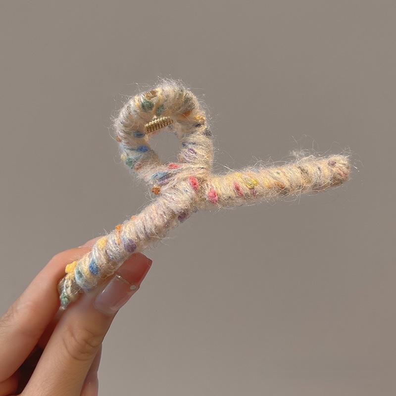 Матовые большие когти для волос, акриловые прозрачные заколки для волос, заколки в виде крабов, заколки для волос, головные уборы для женщин и девочек, корейские аксессуары для волос