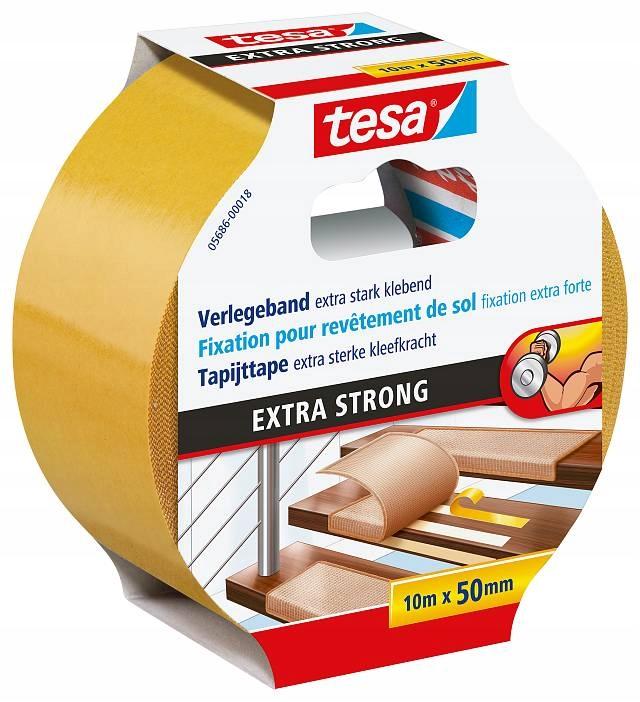 Tesa Double-Sided Anti-Slip Carpet Tape 10M X 50Mm X 2