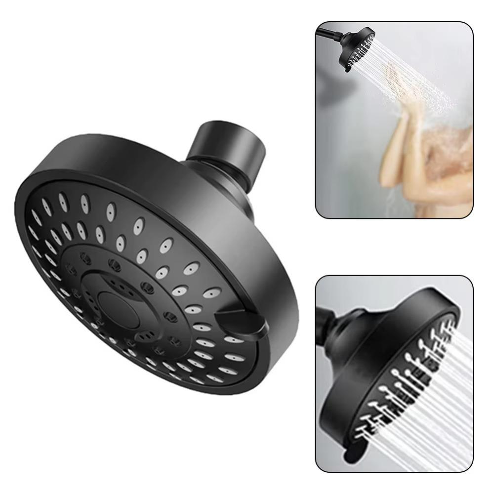 5 Modes Adjustable High Pressure ShowerHead Water-Saving Overhead Showerhead Faucet Replacement