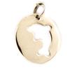 [C4746] - Silver Pendant 'Dolphin Medal'