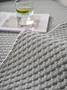 Mat, Blanket, Cover For Sofa Sofa 90X240 Cm, Gray, Heart Pattern