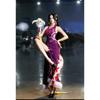 Cosplay Cheongsam di Boa Hancock di One Piece, Set Completo della Principessa Serpente dei Sette Corsari con Orecchini
