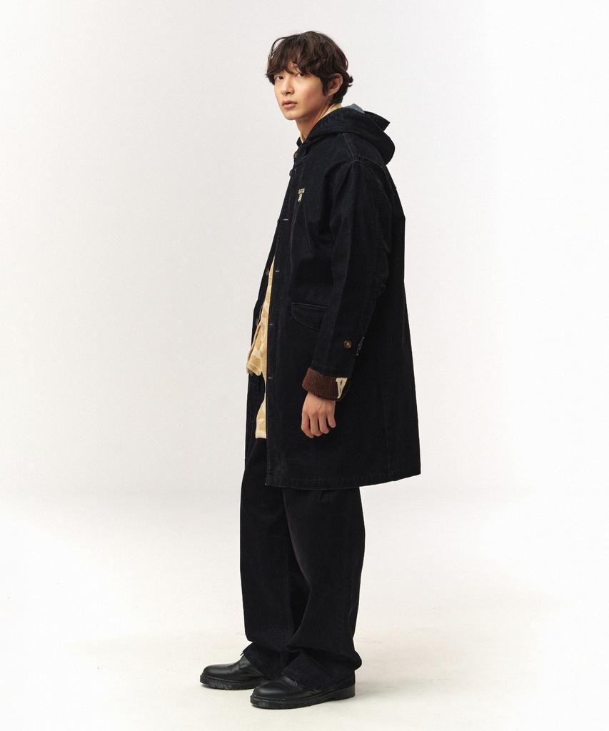 Джинсовые брюки Seteo Velvet Wide Curved Индиго