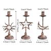 Vintage Stars Candle Holder Handicraft Hollow Candle Holders Modern Candle Stand  Dining Table