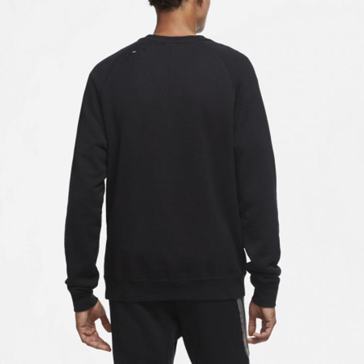 Nike Sweatshirts Men's Black Crew Neck Moderate Regular CW1794-010