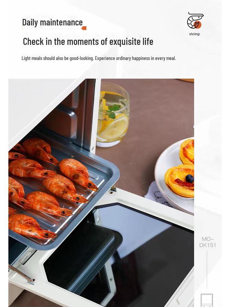 Xianke Большая вместимость Многофункциональная вертикальная электрическая духовка с зеркальной отделкой