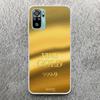 Fine Gold Pattern Printing Print Soft Case for Xiaomi Redmi Note 14 13 12S 11S Phone Shell 10 Pro Plus 11E 11T 12 11 10S 5G Cove
