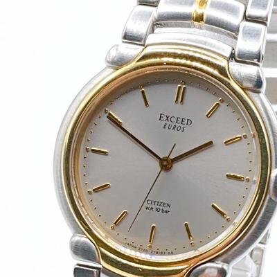 Б/у Мужские часы CITIZEN EXCEED EUROS Кварцевые 424