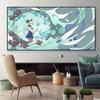 Genshin Impact Game Posters Characters and Waves Canvas Paintings Modern Wall Art HD Print Pictures for Living Room Home Decor