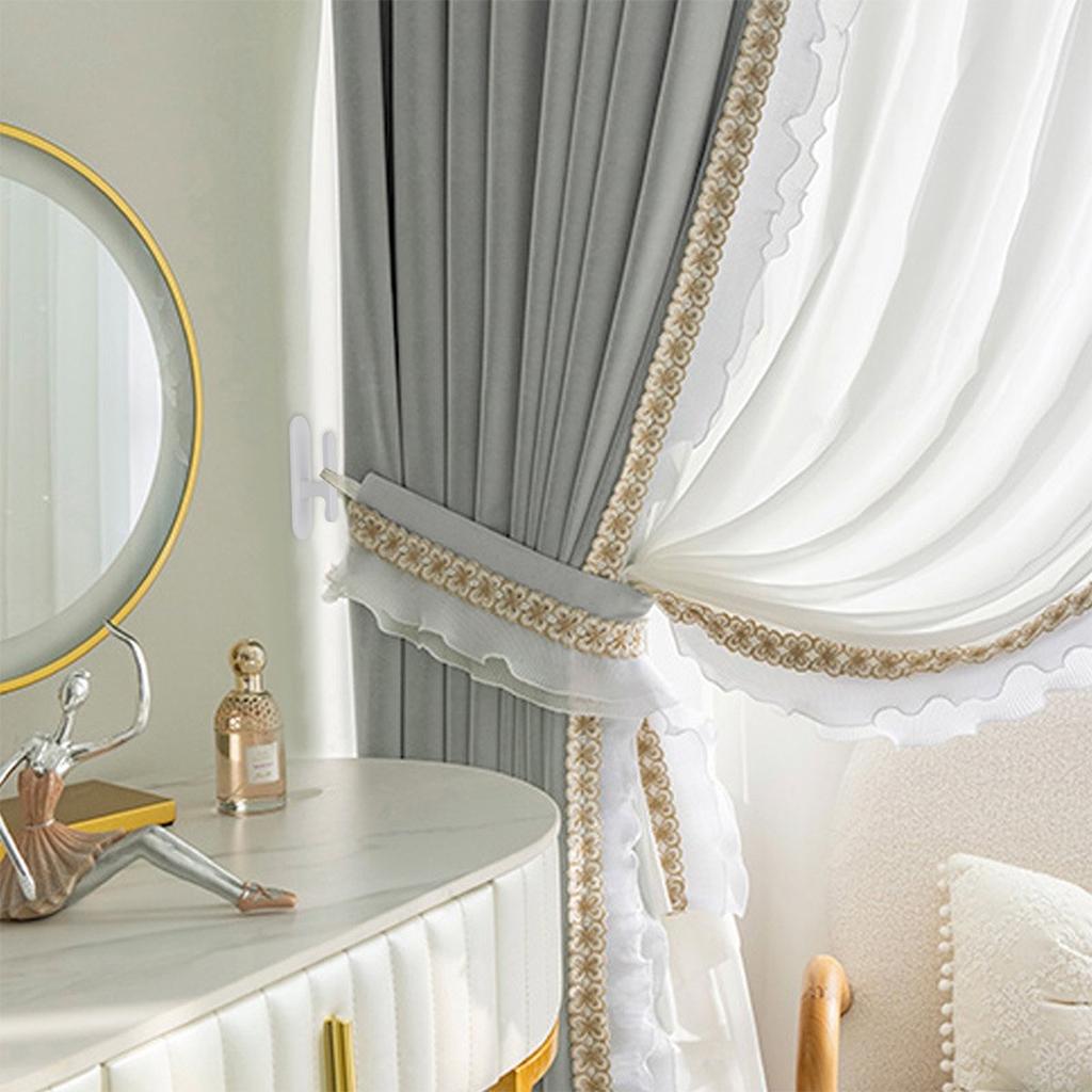 Самоклеящийся шнур для жалюзи Пластиковый Крючок для шнура оконной шторы Подвесной Настенный вешалка без сверления