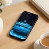 Раскрашенный чехол для телефона с волейбольным мячом для iPhone 16, 15, 14, 13, 12, 17, Pro Max, Plus, силиконовый, черный