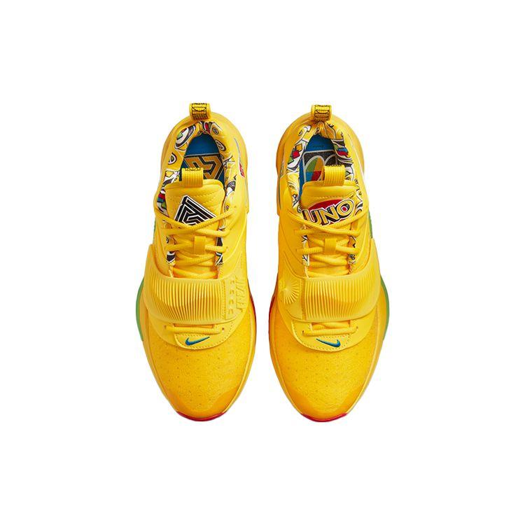 UNO x Nike Zoom Freak 3 NRG EP 50-я годовщина - Желтые кроссовки унисекс Желто-цитрусовый Черный Белый DC9363-700