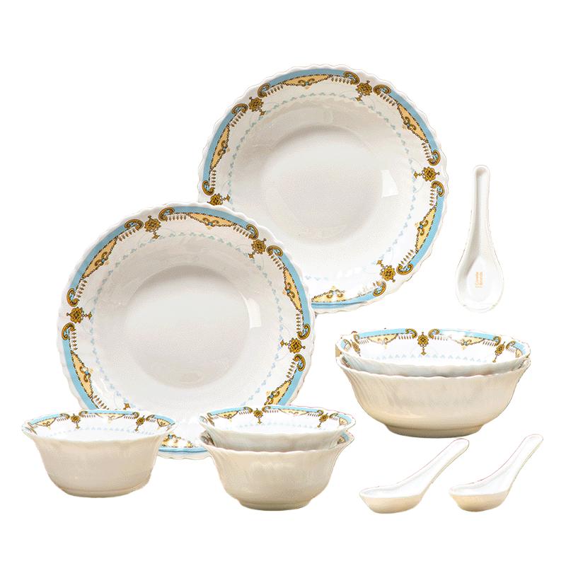 Стеклянный обеденный набор Corelle Rococo из 10 предметов