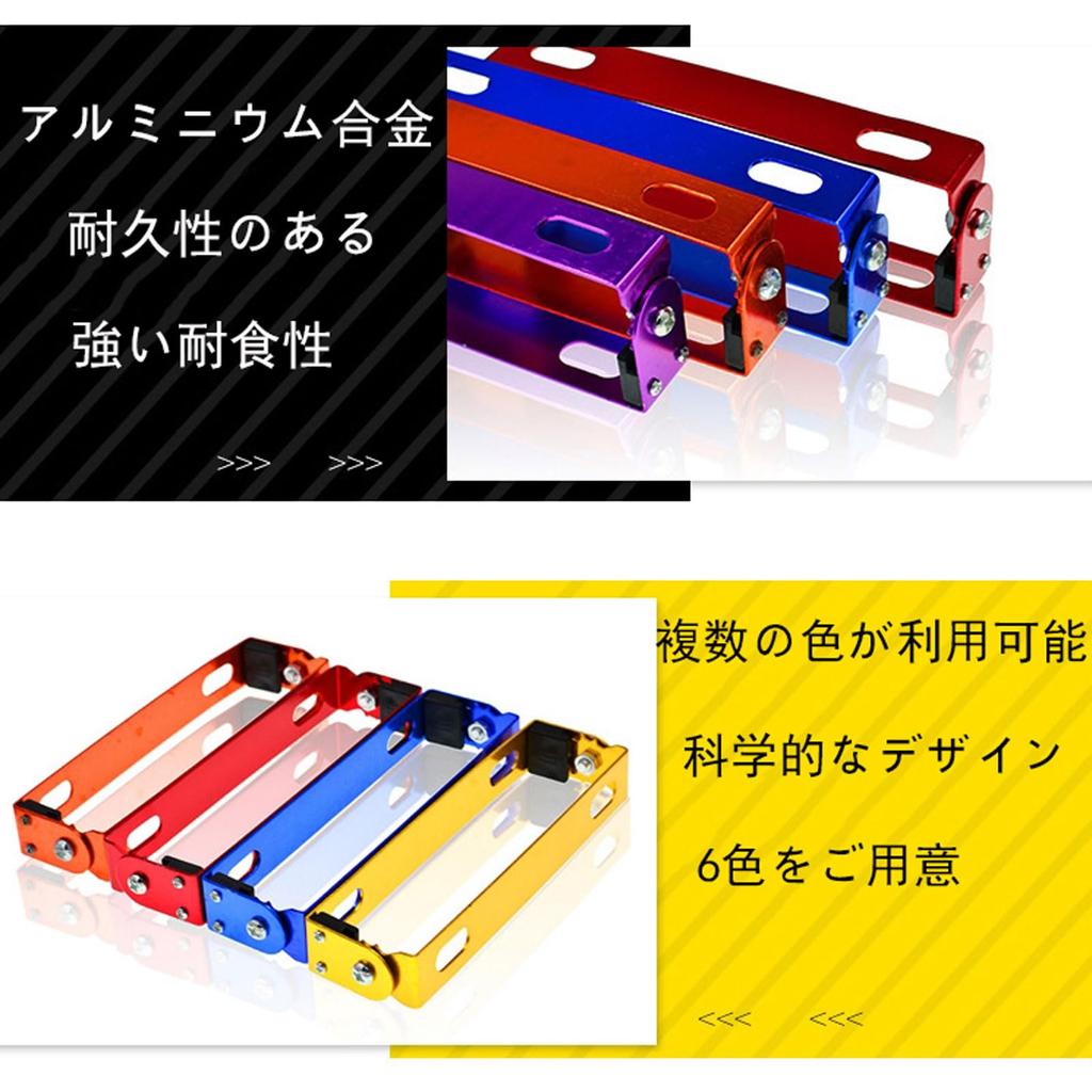 Кронштейн номерного знака мотоцикла ShuaWdk из нержавеющей стали, простая установка, универсальная подставка под номер, регулировка угла 180°, мопед, в комплекте с защитой