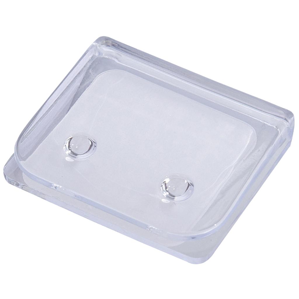 10pcs Clear Shower Curtain Clips Self Adhesive Shower Curtain Clip No Tool Required Prevents Slipping of Shower Curtains