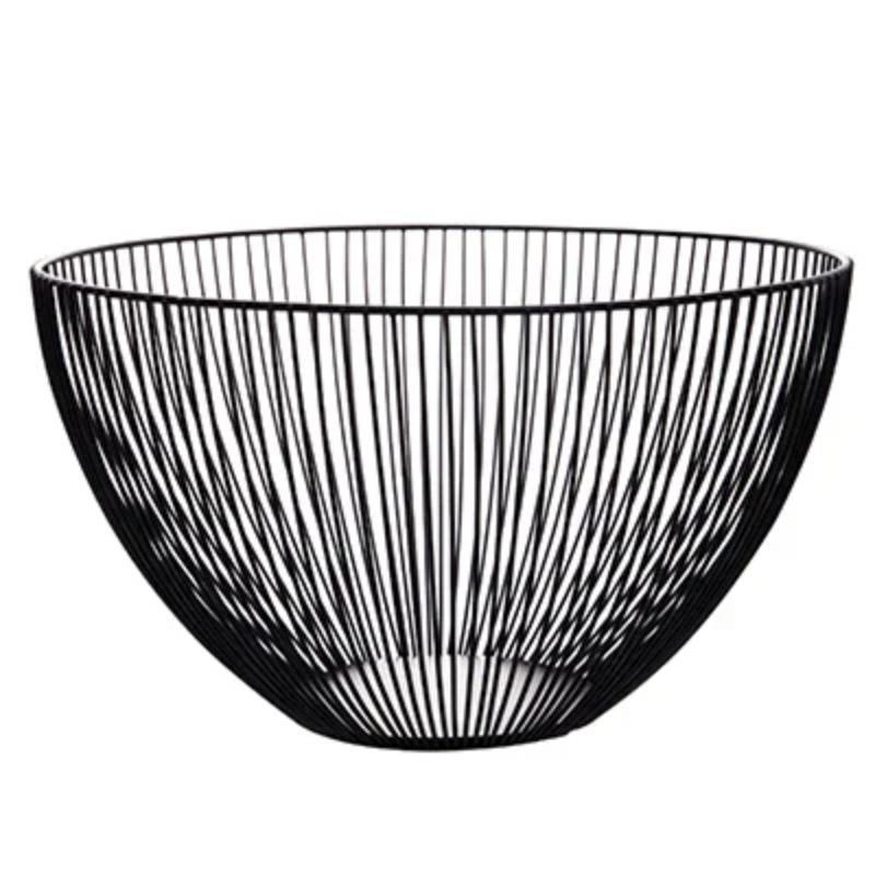 Металлические миски для хранения фруктов и овощей, кухонные корзины для яиц, держатели для закусок в стиле скандинавского минимализма, керамические тарелки