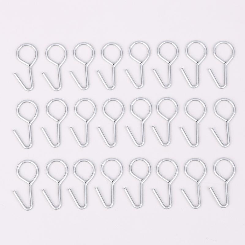 100 шт. многофункциональный крючок для крепления чехла на сиденье автомобиля S-образный крепеж для чехла сиденья