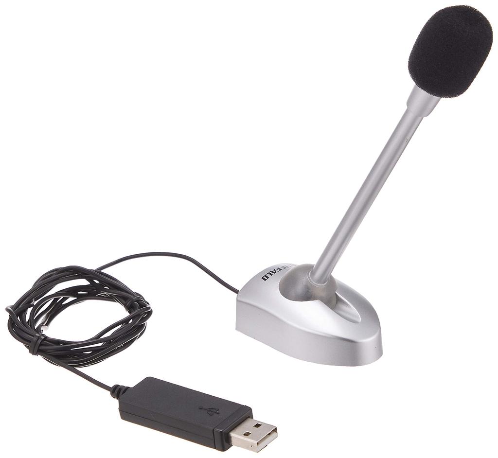 BUFFALO Microphone USB Connection Small Stand Type