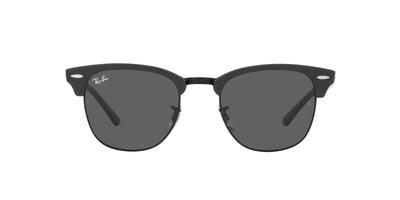 Ray-Ban Солнцезащитные очки RB3016 CLUBMASTER 1367B1 Серые на черном 51 мм Сделано в Италии
