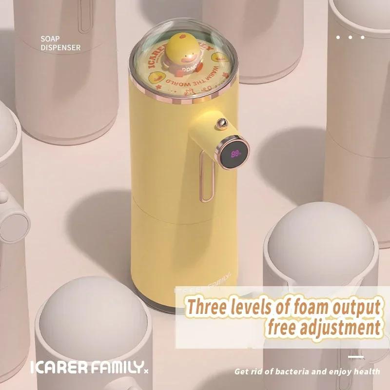 Автоматический дозатор мыльной пены Бесконтактный инфракрасный сенсорный дозатор для ванной комнаты Умная стиральная машина для мытья рук Пена для мытья рук