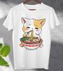 Raman Cat T-Shirt Anime Kawaii Neko Ramen Japanese Noodle Cute Cat  Gift Present