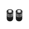 Aluminum Alloy Motorcycle  Wheel Tire Valve Caps Tyre Rim Stem Covers For Suzuki GSXF SV 650 B-King BURGMAN DRZ  GSR GSR750