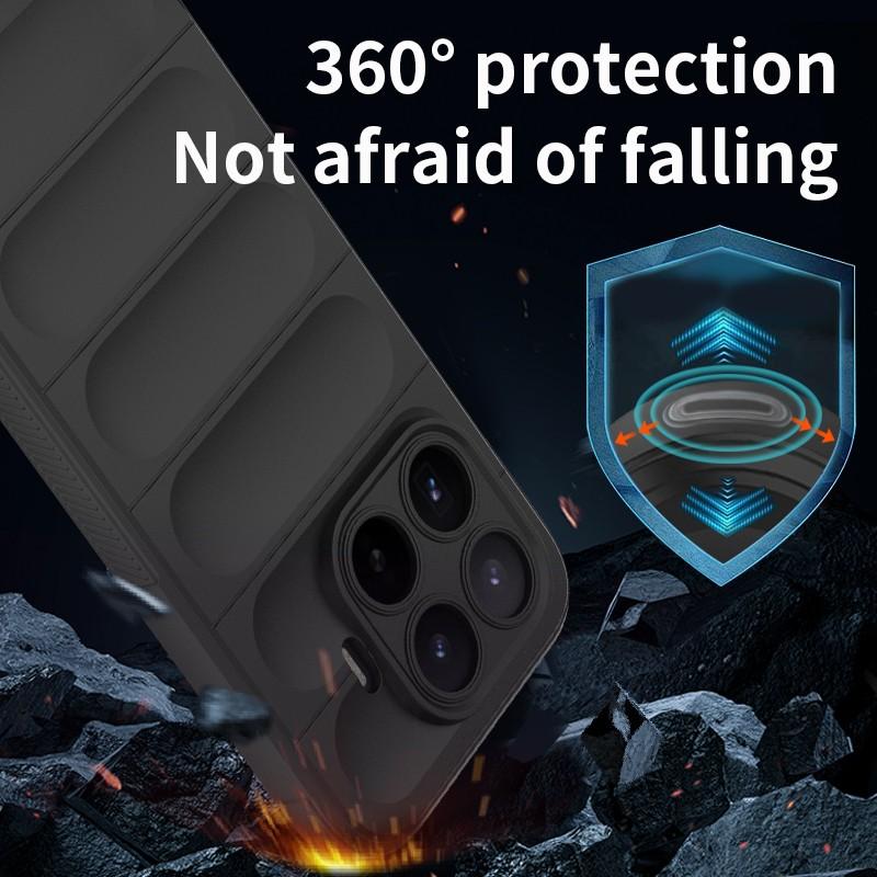 Для Xiaomi 17T Pro 15T Pro 14T 13T Pro 15 17 Pro Max Чехол Ударопрочный Мягкий ТПУ Силикон Защита Задняя крышка телефона Capa Fundas