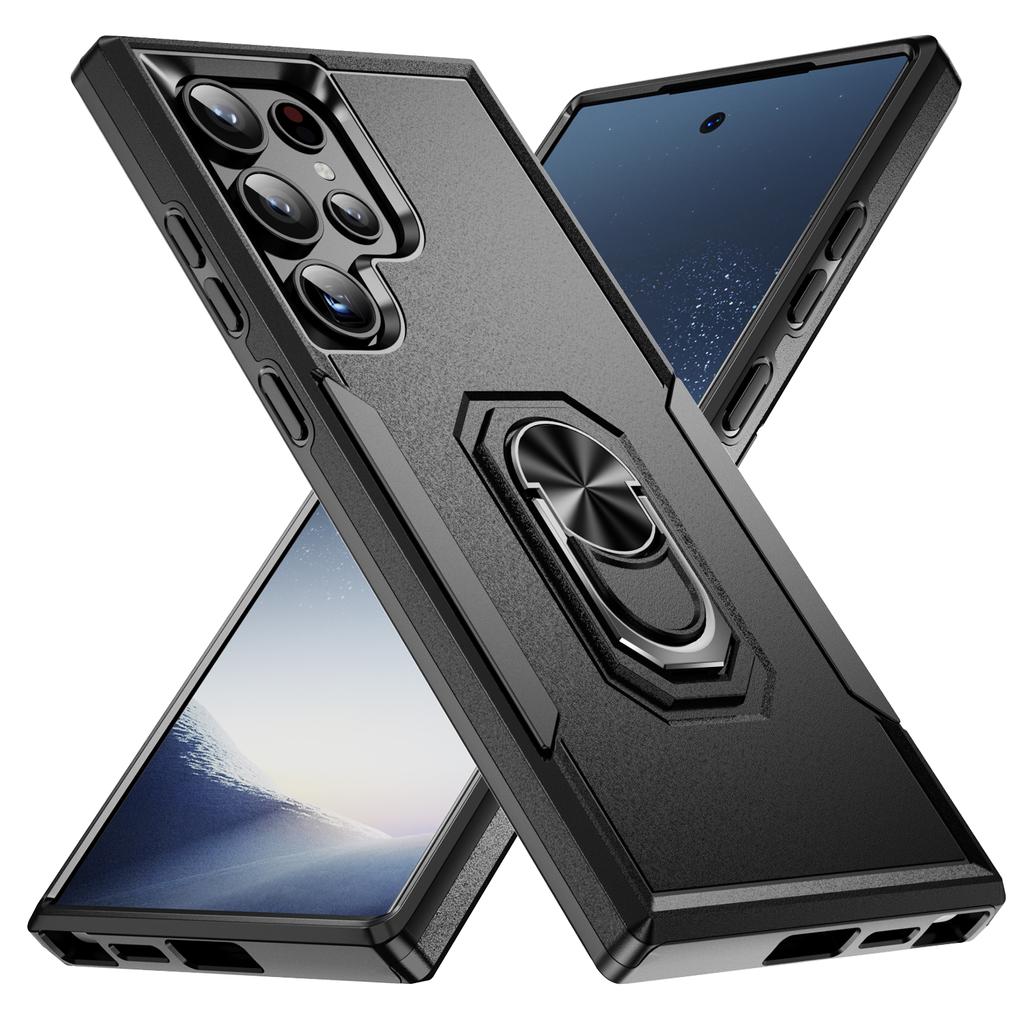 Для Samsung S25 S24 Пылезащитный Чехол-подставка с кольцом Coque для Samsung Galaxy S25 Ultra S24 S23 FE S22 Plus 5G Чехол