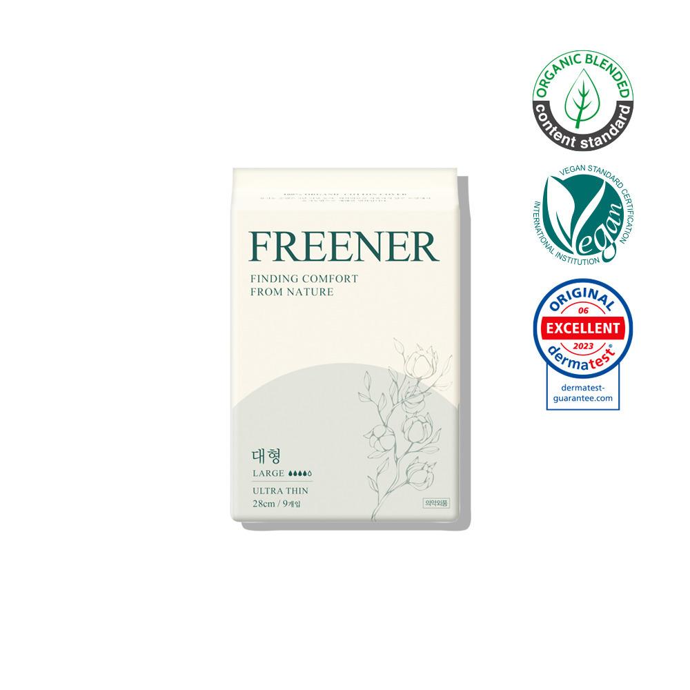 Выберите 1 из 4 типов сверхтонких гигиенических прокладок Preener (Средний / Большой / Ночной / Ежедневная прокладка)