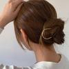 U-Shaped Small Hairpin Minimalist Hair Fork Alloy Hair Stick Trendy Hair Clip Hair Accessory