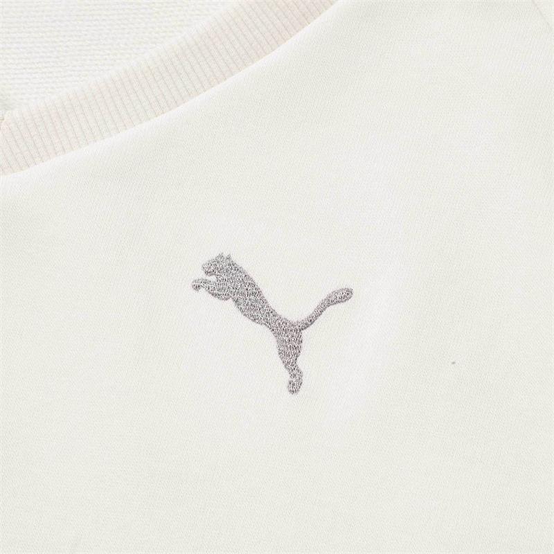 Puma Женская толстовка Essential V Neck Crew Sweatshirt White 686081-87