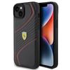 Ferrari Fehcp15Mptwk Iphone 15 Plus / 14 Plus 6.7 Czarny/Black Hardcase Twist Metal Logo