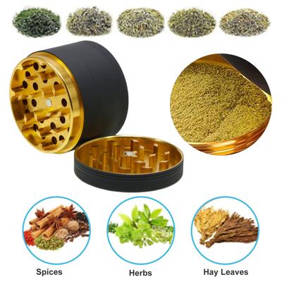 Мельница для специй Ручная пищевая, устойчивая к трещинам, круглая, алюминиевая, сплавленная, экономящая труд, лучшая герметичность, простой процесс формования, острые режущие зубья, сильный магнит