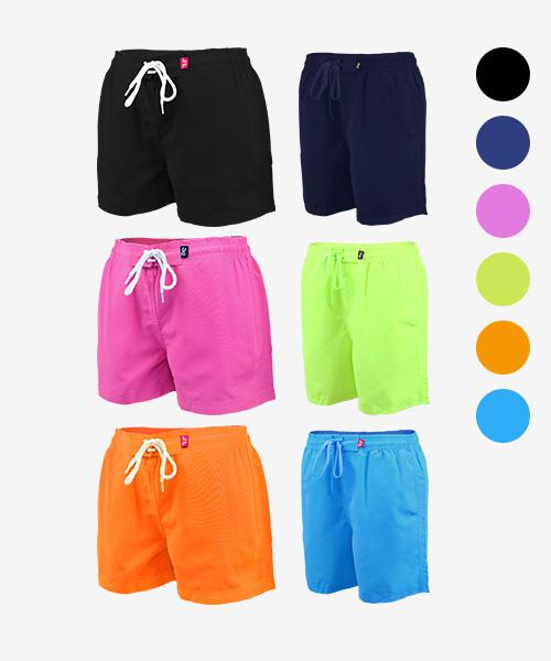 VENDIS Мужские и женские однотонные пляжные шорты Boardshorts (5 цветов) (Тип C)