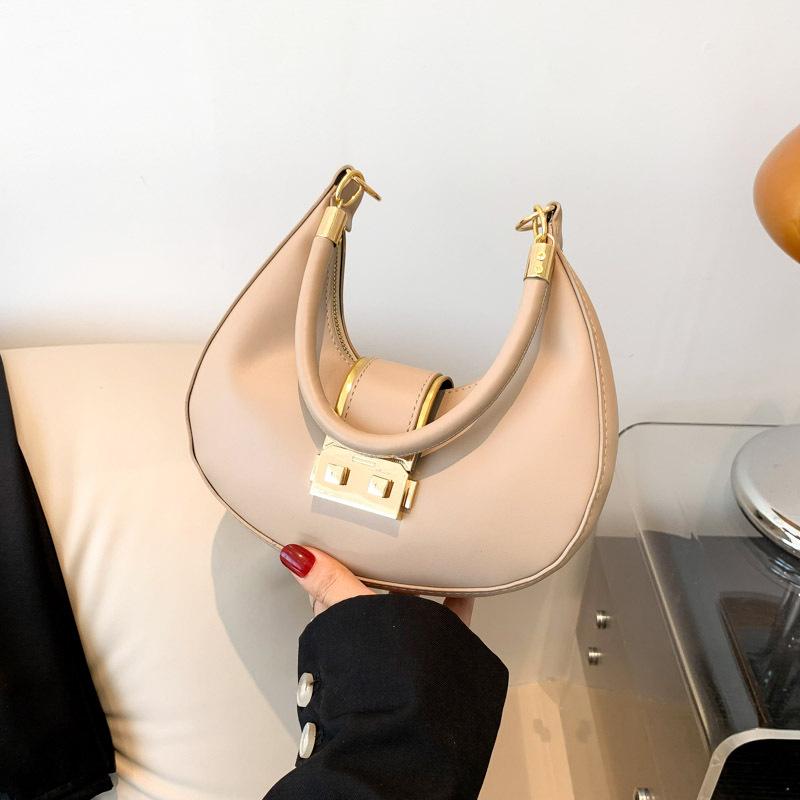 Сумка через плечо женская сумка модная сумка через плечо с текстурированной фурнитурой сумка через плечо сумка-полумесяц прилив