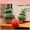 Christmas Tree Apple Snowball Plush Doll Christmas Decoration Children Toy For Christmas Gift