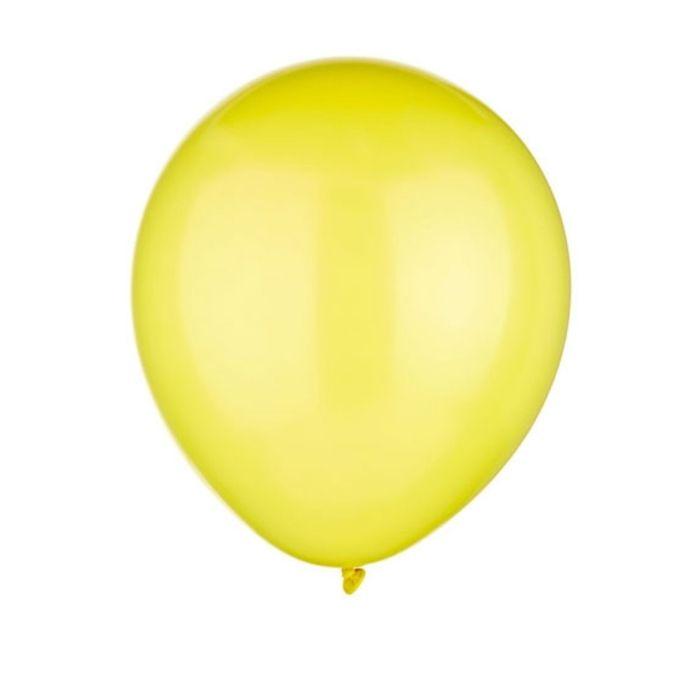 Ballons de baudruche gonflables Jaune 10 pièces